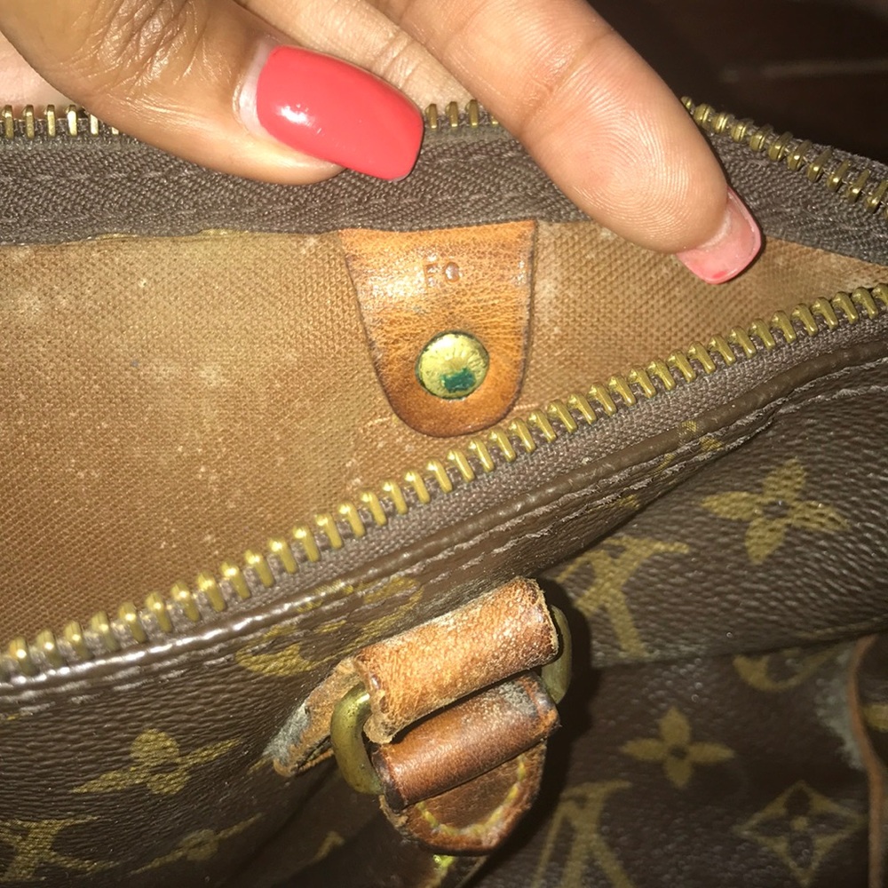 Vintage Authentic Louis Vuitton Speedy 25 bag - Picture 6 of 8